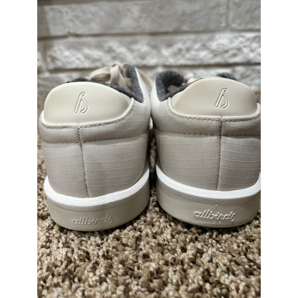 Allbirds Pipers Sneakers Women Cream Ripstop Wool Lined Low Top Sustainable Eco